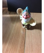 Disney Schmid Bashful Snow White Dwarf Ceramic Porcelain Figure Figurine... - $15.99