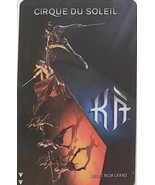 KA Cirque de Soleil show @ MGM Grand Hotel Las Vegas Room Key - $3.95