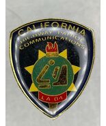 California Highway Patrol Communications LA 1984 Olympics lapel pin police - $15.84