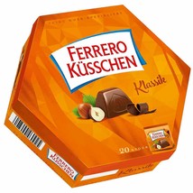 Ferrero Kusschen Kisses In Milk chocolate- Free SHIPPING- Dented Box - £10.36 GBP