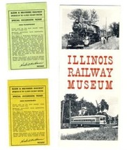 Elgin &amp; Belvidere Railway Tickets and Brochure 1969 - $14.83