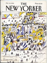 New Yorker Magazine Oct October 10 1994 Saul Steinberg Adam Gopnik Dooling - £18.84 GBP
