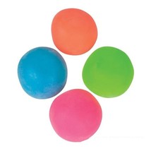 (4) Neon Moldable Stretchy Squishy Stress Balls for Kids Top Selling item - $17.27