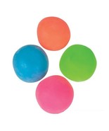 (4) Neon Moldable Stretchy Squishy Stress Balls for Kids Top Selling item - £13.50 GBP