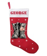 Military Christmas Stocking, Veteran Stocking, Soldier Christmas Stocking - £30.37 GBP