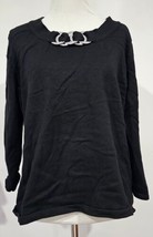 Nine West &quot;Separates&quot; Black Women&#39;s Stretchy Shirt Size XXL  - £14.35 GBP