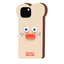 Brunch Brother Toast Duck iPhone 14 iPhone 14 Pro Protective Silicone Case Skin image 6