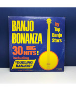 Vinyl Record LP 12 inch 12&quot; case vtg 33 Banjo Bonanza 30 big hits stars ... - £11.01 GBP