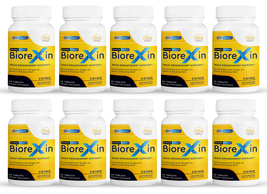 10 Pack Biorexin, supports male enhancement, strength &amp; vitality-60 Tabl... - $277.19