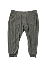 TORRID Womens Relaxed Fit Jogger Lightweight Ponte Mid-Rise Pant Gray 2X - £19.11 GBP