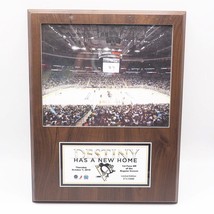 Pittsburgh Penguins NHL Hockey Plaque Photo Consol Energy Center First Game 2010 - $44.54