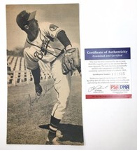 Vtg Johnny Sain Atlanta Braves  Photo Print Autographed Signed with PSA COA - $139.99