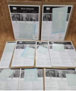 Lot of 9 Stampin&#39; UP!  Decor Elements **Retired** New Sealed All In The ... - $20.19