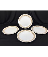 (4) Corelle Butterfly Gold 10&quot; Dinner Plates Made in USA - £11.98 GBP