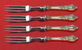 Eloquence by Lunt Sterling Silver Fruit Fork Set 4-Piece Custom Made 6&quot; ... - $315.81