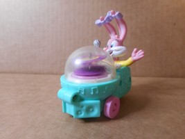 1992 McDonald&#39;s Happy Meal Promo Tiny Toons Babs Bunny Musical Car Toy Warner - £5.12 GBP