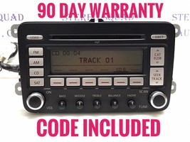 VWJetta Passat Satellite Radio 6 Disc  MP3 CD Player Tested With Code &quot;V... - £73.48 GBP