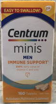 SHIP24HR-Centrum Minis Men Immune Support, Men&#39;s Multivitamin-1ea 160 Tablet Blt - £3.79 GBP