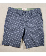 Original Penguin Chino Performance Shorts Mens 34 Blue Geometric Classic... - $30.18 CAD