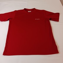 Columbia Sportswear AM6844 Men&#39;s Red Shirt Size M Omni-Wick Advanced Eva... - $18.80