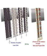 Triple row Cuff Bracelet pattern,Odd Peyote - Loom Stitch,MDelica-Precio... - $6.79 CAD+