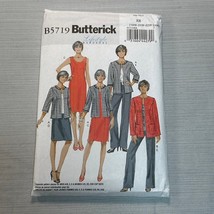 Sewing Pattern Butterick B5719 Misses Jacket Dress Skirt Pants Plus Size 18-24 - $14.01