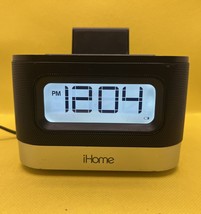  IHOME IPL10 iPhone/iPod Dual Charging Stereo FM Clock Radio w/ Lightnin... - £22.33 GBP