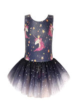 Ballet Leotard with Sparkly Tutu Skirt for Girls Dance Gymnastics Toddlers - $11.99