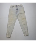 Vintage 80s 90s IOU Streetwear Womens 30 Distressed Tapered Leg Acid Was... - $54.09 CAD