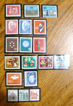 GERMANY  BRD   STAMPS   LOT OF 18    1964    MNH - $2.03 CAD
