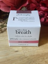 Buy 2 Get 1 Free Philosophy Take Deep Breath For Cheeks Shade 7.5 Blush - £10.19 GBP