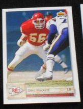 1992 Upper Deck Dino Hackett 431, Kansas City Chiefs NFL Football Sports Card - £12.53 GBP