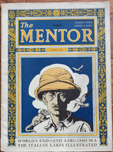 The Mentor Magazine April 1925 World&#39;s End Sargasso Sea Italian Lakes - £3.19 GBP