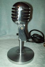 Electro Voice 950 Cardax Chrome Microphone w/ 423 A Stand Cord Untested ... - $225.00