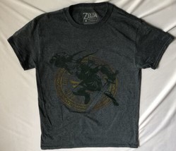 THE LEGEND OF ZELDA HYRULE Link T-Shirt MEN&#39;S Nintendo Medium - $15.13