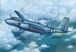 Framed 4&quot; X 6&quot; Print of a Douglas A-26C &quot;Invader&quot;.  Hang or display on a... - $12.82