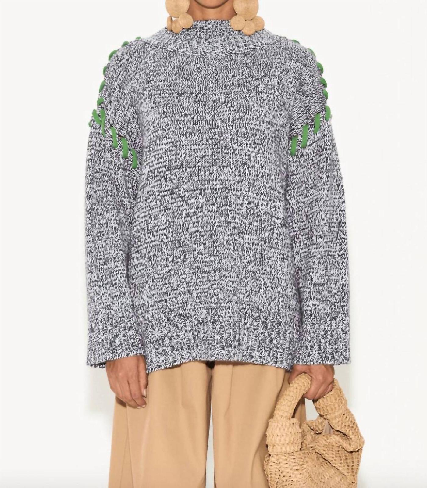 Simon Miller Leith Knit Whipstitch Sweater Size S - $142.56