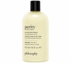 Philosophy exfoliating wash &amp; purity facial cleanser 16OZ - £23.31 GBP