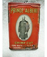Vintage Collectible PRINCE ALBERT CRIMP CUT Tobacco Tin-Cigarette-Pipe-F... - $16.95