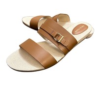 NEW Cole Haan Women&#39;s Grand360 Brown Sandals Size 11B Slip On Buckle Shoes - $22.49