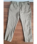 Vintage Mens Orvis Tan Cotton Fishing Hunting Pants 40x31 Hong Kong  A - $18.08 CAD