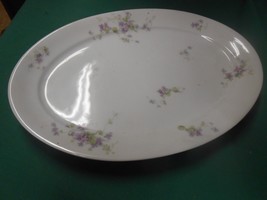 Beautiful CH.FIELD Haviland Limoges GDA France-  PLATTER  13.5&quot; x 9.5&quot; - £12.91 GBP