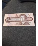 Canada $2 Dollar Bill 1986 - $64.77 MXN
