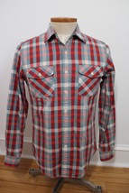 J. Crew S Multicolor Check Heavyweight Twill Flannel Cotton Long Sleeve Shirt - £19.30 GBP
