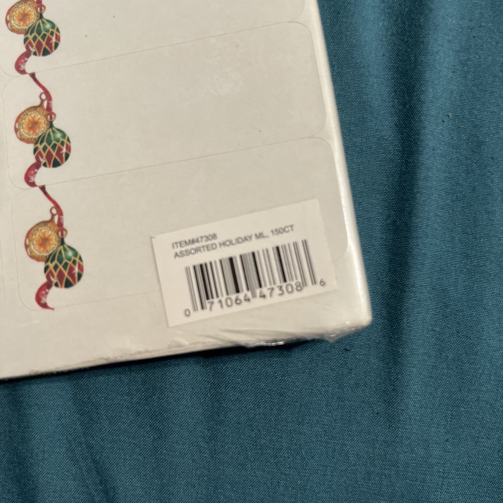 Geographics 150ct Mailing Labels Acid Free Assorted Holiday Christmas 1 x 2 5/8” Item image 6