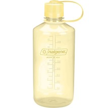 Nalgene Sustain 32oz Narrow Mouth Bottle (Butter) Recycled Reusable Clear - £12.40 GBP