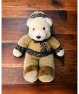 Plush Creations Eskimo Bear Stuffed Animal Plush Vtg 1995 Embroidered Ta... - £11.13 GBP