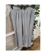Alfred Dunner Women&#39;s Gray Polyester Mid Rise Straight Fit Dress Pant Si... - $690.10 MXN