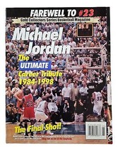 Michael Jordan Chicago Bulls Farewell À #23 Or Collectionneurs Séries Revue - £15.46 GBP