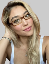 New Vintage ALAIN MIKLI AL0906001 55mm Brown Men's Women's Eyeglasses Fr... - $349.99